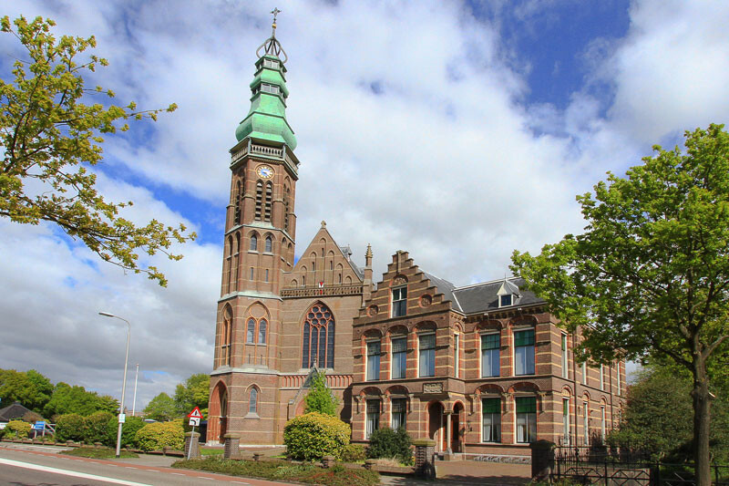 Dorpshart Lisse Kerken Agathakerk voorzijde