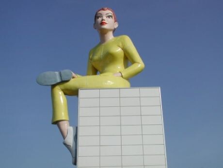 Dorpshart Lisse Kunst Meisje van Lisse