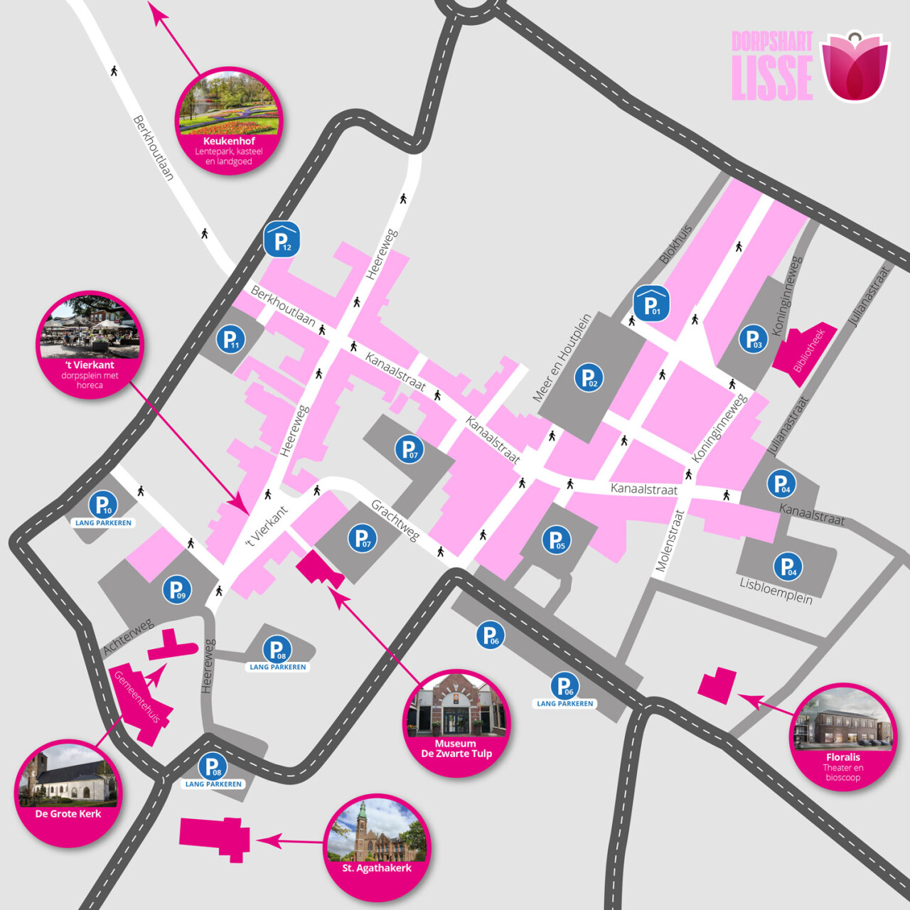 Dorpshart Lisse Plattegrond v5