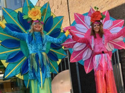 Opening van het Keukenhofseizoen in Dorpshart Lisse