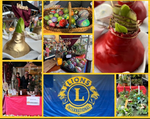 Lionsclub De Oude Duinen organiseert een kleine kerstmarkt