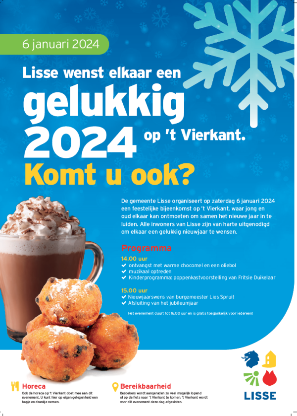 Nieuwjaarsreceptie 2024 Gemeente Lisse
