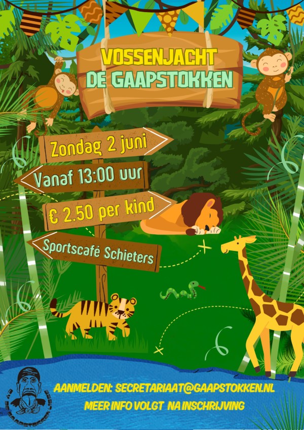 De Gaapstokken - Vossenjacht in Dorpshart Lisse