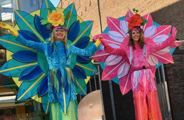 Opening van het Keukenhofseizoen in Dorpshart Lisse