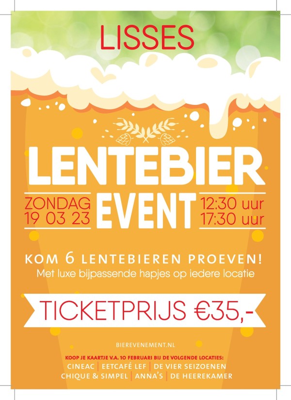 Lisses Bokbier Event