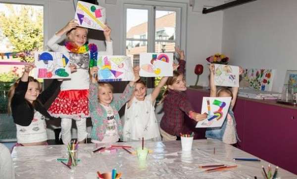 Workshops schilderen voor kinderen in Museum de Zwarte Tulp