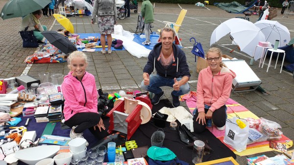 Kinderrommelmarkt in Dorpshart Lisse