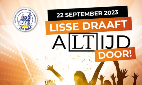 Lisse Draaft Door feestavond vrijdag