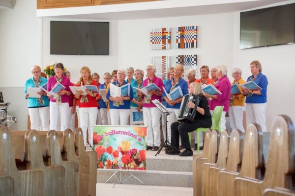 Korenfestival in het paviljoen