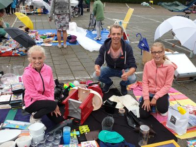 Kinderrommelmarkt in Dorpshart Lisse